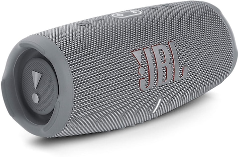 JBL Charge 5 Portable Waterproof Speaker with Powerbank, Grey