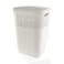 Rattan Laundry Basket With Lid White 60L FRA-160270