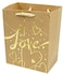 Beautiful Present Bag for any Occasion, Paper Gift Bag (40x30x12cm) Unique Design with Durable Ribbon Handles (LOVE) (Pack of 1 Unit).
