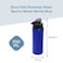 Eazy Kids Stainless Steel Sports Water Bottle - Blue, 700ml