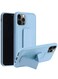 Zolo Finger Grip Holder and standing cover with Car Magnetic Multi-function Shockproof Protective Case Cover For iphone 13 Pro Max Light Blue