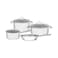 Tramontina Una Stainless Steel Cookware Set With Lid Silver 7 PCS