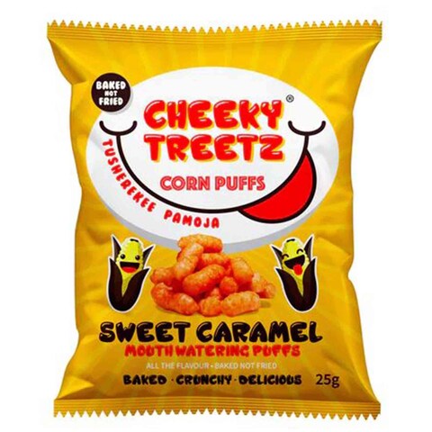 CHEEKY TREETZ CARAMEL CORN PUFF 25G