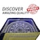 STARGOLD Traditional Turkish Prayer Mat 70x110 cm Large Portable Multicolor Islamic Prayer Rug, Janamaz Sajjadah For Men And Women SG-P004