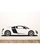 Spoil Your Wall Audi Car Design Stickers Black 90x25cm