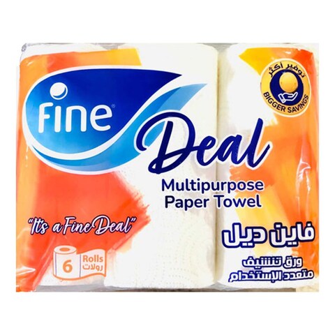 Fine Deal Kitchen Towels - 6 Rolls