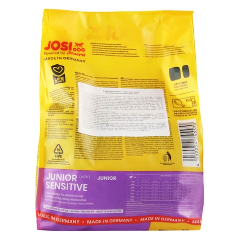 Josera JosiDog Junior Sensitive Dog Food 900g