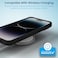 Remson Mag-X Magnetic Hybrid Protective Silicone Case Military Grade Protection For iPhone 14 Pro Max (Black)