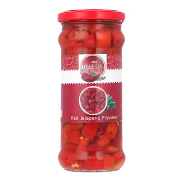 Delesol Red Jalapeno Peppers 420g