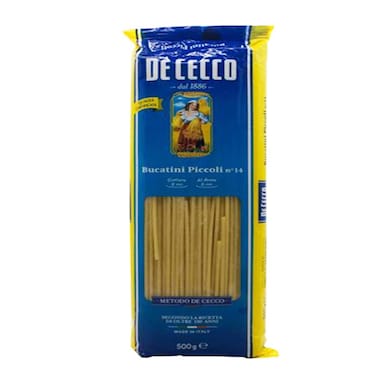 De Cecco Bucatini Piccoli No. 14 Pasta 500g