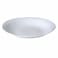 OPAL DEEP WHITE PLATE 9.5"