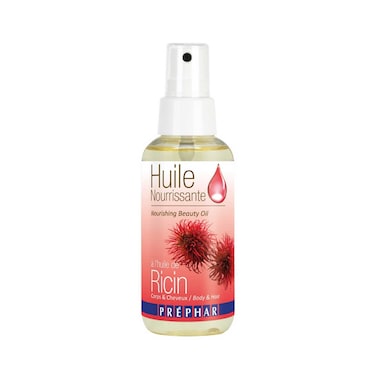 Pr&eacute;phar Huile Nourrissante Castor Oil For Body &amp; Hair 100ml