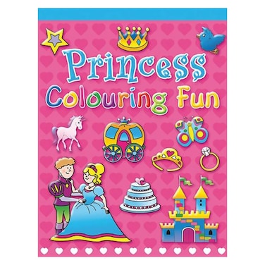 Princess Colouring Fun Book