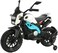 Lovely Baby Battery Operated Power Riding Motorcycle For Kids 444EL, Ride-On Electric Motorbike With Support Wheels, Sit And Drive Toy Gift For Boys Girls, Best Bike For 3-7 Years. (Blue)
