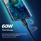 CAROSKI USB A to USB C 3.0 Cable with 6 months warranty 5Gbps USB C Cable with 1.2M Length Type C Cable Fast Charge Compatible with Galaxy S21 ultra S21+ S20 FE A12 A21s Note 20 Ultra - Huawei