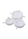 Generic 3-Piece Dumpling Mould White