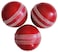 ULTIMAX Cricket Balls Cricket Balls for Practice 1 packet inside 3 ball-Red