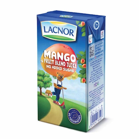 Lacnor No Sugar Added Mango Juice, 125ml