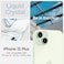 Spigen Liquid Crystal designed for iPhone 15 Plus case cover - Crystal Clear