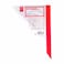 Deli E6435 Triangle Set - 20/ 33 Cm - 2 Pieces - Transparent