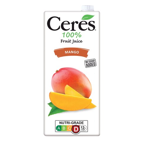 Ceres No Sugar Added 100% Mango Fruit Juice 1L