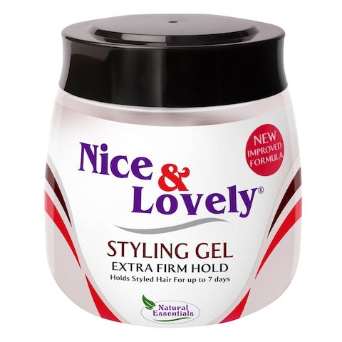 Nice &amp; Lovely Extra Firm Hold Styling Gel 295g