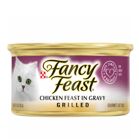 FANCY FEAST Chicken Feast In Gravy Grilled 85g