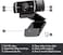 Logitech C922 Pro Stream Webcam, HD 1080P/30FPS, HD 720P/60FPS Hyperfast Streaming, Stereo Audio, HD Light Correction, Autofocus - Black
