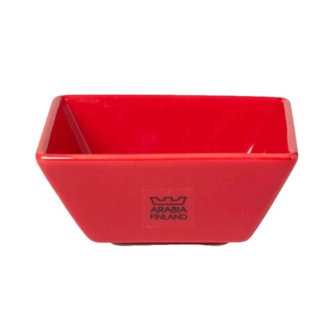 Al Arabia Bowl Square Mini - 221 gram - Red