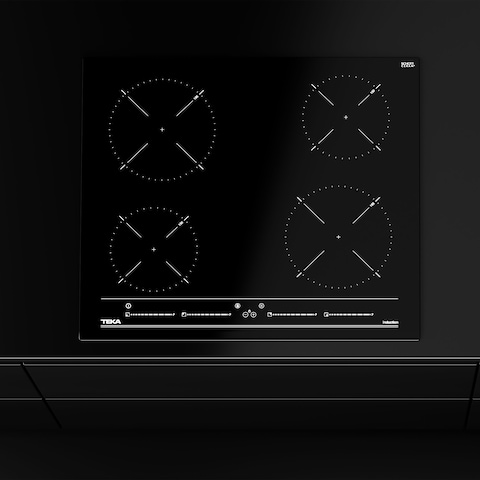 Teka IZC 64010 BK MSS 60cm Induction Hob with Direct Functions MultiSlider and 4 zones