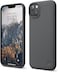 Elago Pebble for iPhone 14 Plus case cover (Pebble Coated) - Dark Grey