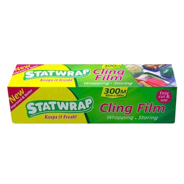 Statwrap Cling Film With Blade 30cmx300m
