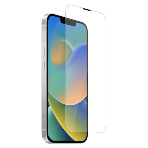 Hyphen Defendr Case Friendly Tempered Glass Screen Protector For Apple iPhone 14 Clear