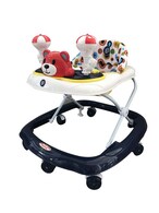 اشتري Lovely Baby Foldable Kids Walker LB 571 with Adjustable Height, Music  Toys, Rotating Wheels, Foldable Safe Activity Walker for Toddlers, Small Infant Boy Girl 6-18 months - Blue في الامارات