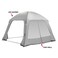 Bo-Camp - Air Gazebo - 365X365Cm - Inflatable