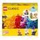 Lego Classic Creative Transparent Bricks Building Sets 11013 Multicolour Pack of 500