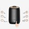 Deerma F600S Ultrasonic Humidifier Aromatherapy Oil Diffuser Three Gear Touch Temperature Intelligent Mist Maker Timing Function Intelligent Constant Humidity For Home And Office, 5L Capacity - Black