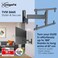 Vogel's TVM 3665 Swivelling OLED TV Wall Mount For 40-77 Inch Televisions Max. 35 Kg Swivels Up To 180&deg; Full Motion OLED TV Mount Max. VESA 600 x 400 Universal Compatibility