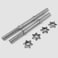Adjustable Chrome-plated Threaded Dumbbell Rods