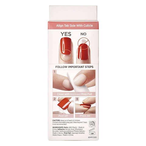 Kiss imPRESS Press-On Manicure Nails So French KIMM04C