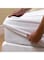 RAHALIFE Waterproof Mattress Protector Cotton Blend White 150X200X30centimeter
