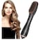 2 In 1 Professional Hair Dryer Brush Negative Ion Blow Dryer Straightening Brush Hot Air Styling Comb Electric Hair Straightener Styler