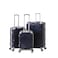 STARLIFE 3 Piece ABS Hard side Trolley Luggage Set Spinner Wheels with Number Lock 20/24/30 Inch
