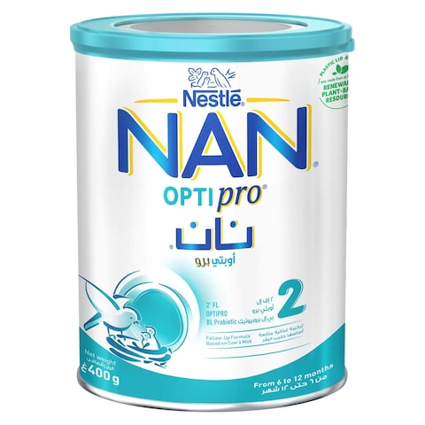 Nestle NAN Optipro 2 Follow Up Formula From 6 To 12 Months 400g