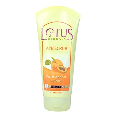Lotus Herbals Apriscrub Fresh Apricot Scrub White 180g