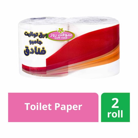 Soft Rose Compressed Toilet Rolls - 2 Rolls