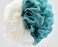 High Quality Bath Sponge white/green, 1.0 count