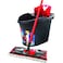 Vileda Ultramax Complete Set with 2-in-1 Microfibre Cover and Bucket with Power Press