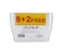 Hotpack Microwave Container 750ml with Lid, 8+2 FREE