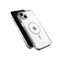 MOSHI iPhone 14 Plus - iGLAZE Case with MagSafe &amp; Cam Cover - Silver